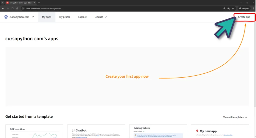 Mi Primera Aplicación con Streamlit Usando GitHub Codespaces ...